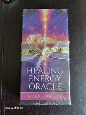 NWT-Healing Energy Oracle Deck - Purple